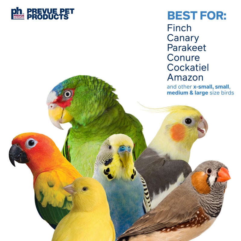 PH Prevue Hendryx Prevue Pet Products Forage & Engage Tropical Teasers Tiki Hut Bird Toy 62188 - Image 4